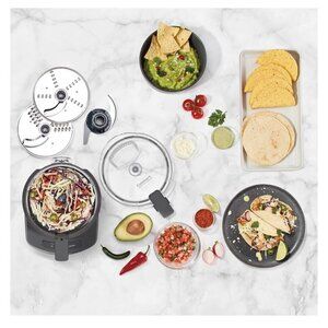 Cuisinart Core 7 Cup Food Processor FP-7AG ATTACHMENTS Slice & Shred Discs *READ